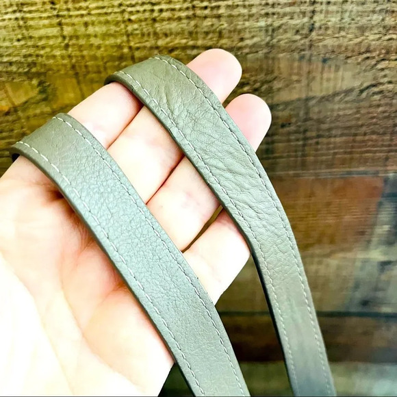 Kooba Leather Everette Tote Bag Taupe - Picture 11 of 12